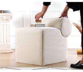 Atelier Del Sofa Linburg Puf - Cream
